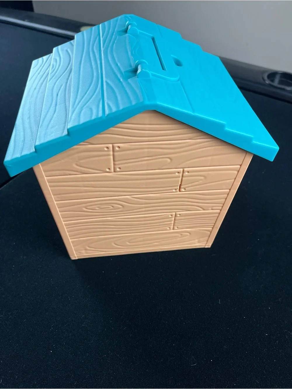 Little Live Pets Puppy Playset with beige & Turquoise Dog House